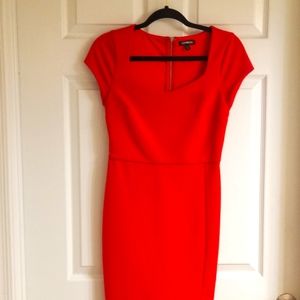 Express Red dress size xs
